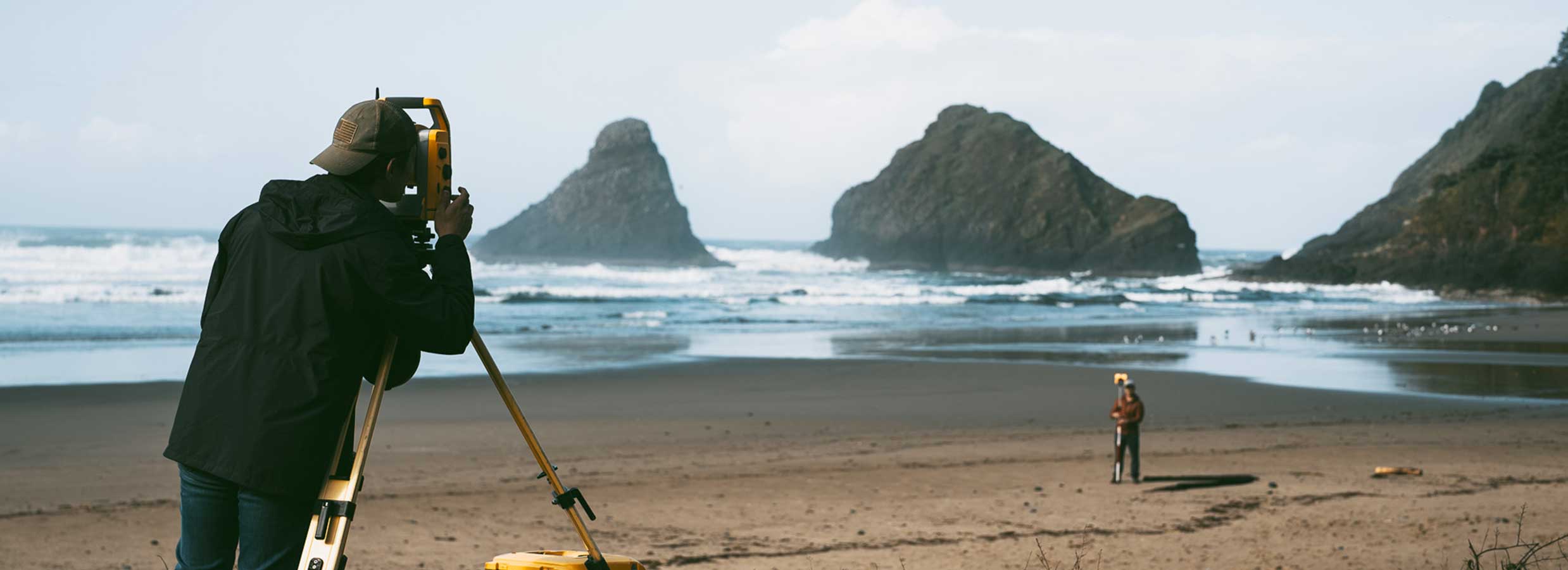 Do Land Surveyors Work with Technology?